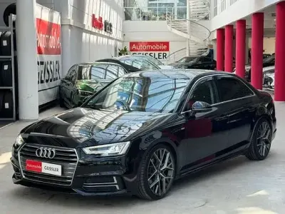 Używany Audi A4 S-Line 190 KM (139 kW) 2016 Czarny Sedan/Limuzyna