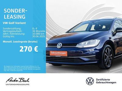 Gebraucht VW Golf VII IQ Drive 116 PS (85 kW) 2020 Blau Kombi