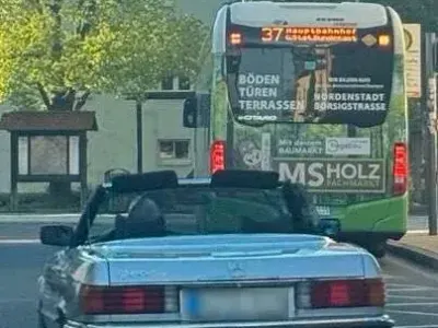 Gebraucht Mercedes SL280 185 PS (136 kW) 1981 Silber Cabrio