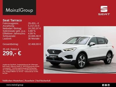 Gebraucht Seat Tarraco XCELLENCE 190 PS (139 kW) 2022 Oryx weiss perlmutteffekt (metallic) SUV