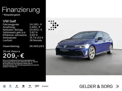 Gebraucht VW Golf VIII R-line 150 PS (110 kW) 2023 Blau Limousine