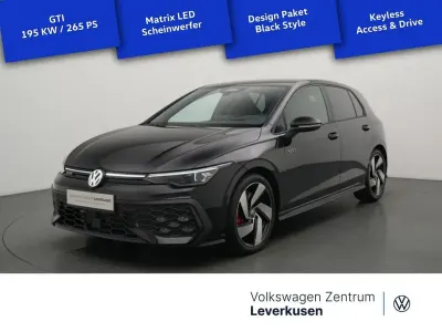 Nuova VW Golf VIII GTI 265 CV (194 kW) 2026 Nero Berlina