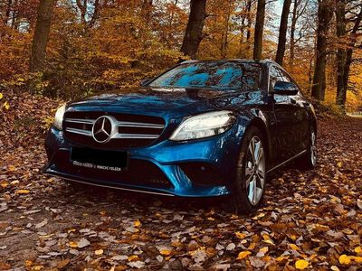 Usata Mercedes C300e Avantgarde 194 CV (142 kW) 2019 Blu Station wagon