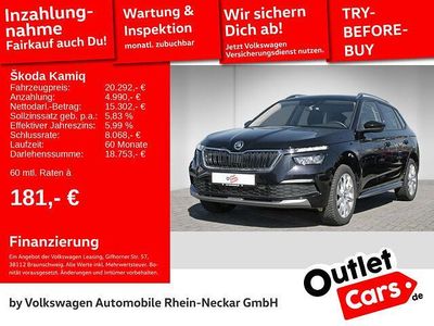 Schwarzmagic perleffekt Gebraucht 2022 Skoda Kamiq Style SUV | 20.292 € (Fairer Preis)