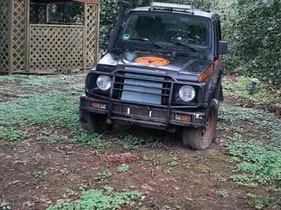 Gebraucht Suzuki Samurai 64 PS (47 kW) 1988 Schwarz SUV