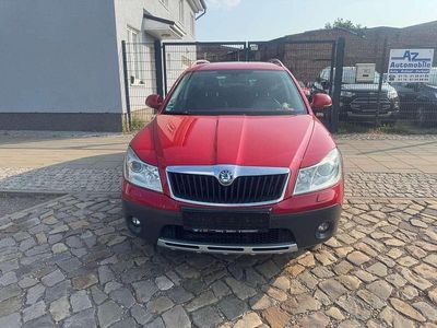 Gebraucht Skoda Octavia Scout Scout 4x4 140 PS (102 kW) 2010 Cervena corrida/corrida rot Kombi