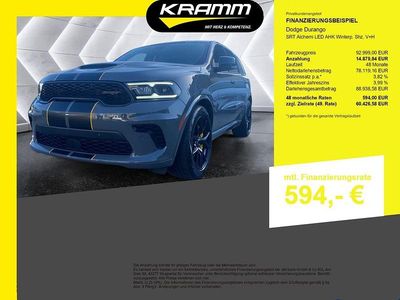 Nouă Dodge Durango 481 CP (353 kW) 2026 Gri SUV