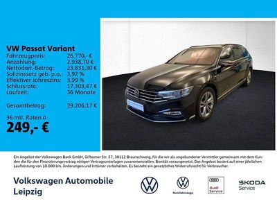 Gebraucht VW Passat Business 150 PS (110 kW) 2022 Schwarz Kombi