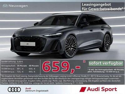 Grau Neu 2025 Audi A6 Sport Kombi | 74.450 € (Etwas zu teuer)