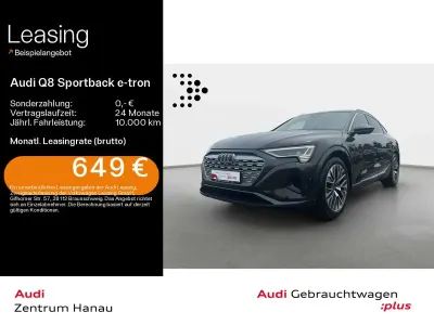 Gebraucht Audi Q8 e-tron Advanced 300 kW (408 PS) 2024 Braun SUV