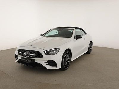 Weiß Gebraucht 2022 Mercedes E300 AMG Cabrio | 47.980 € (Fairer Preis)