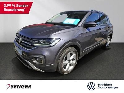 Usata VW T-Cross Style 110 CV (80 kW) 2022 Grigio SUV
