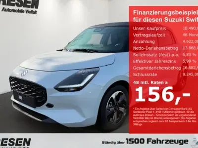 Neu Suzuki Swift Comfort 81 PS (59 kW) 2026 Weiß Kleinwagen