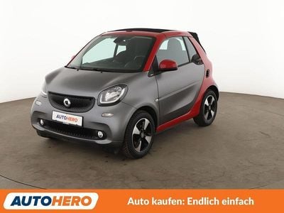 Usado Smart ForTwo Cabrio Passion 90 HP (66 kW) 2018 Cinzento Cabrios