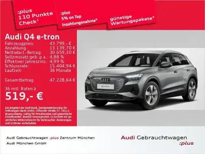 Gebraucht Audi Q4 e-tron Comfort 210 kW (286 PS) 2025 Taifungrau metallic SUV