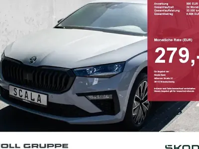 Ny Skoda Scala 150 HK (110 kW) 2026 Grå Hatchback