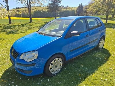 Second-hand VW Polo 70 CP (51 kW) 2007 Albastru Hatchback