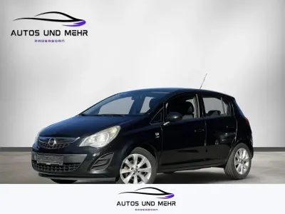 Gebraucht Opel Corsa Active 87 PS (63 kW) 2013 Grau Kleinwagen