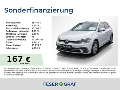 Gebraucht VW Polo Style 95 PS (69 kW) 2022 Pure white Kleinwagen