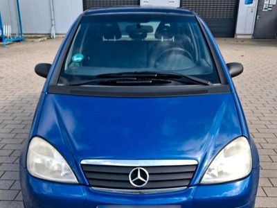 Gebraucht Mercedes A160 1999 Blau Kleinwagen