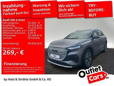 Gebraucht Audi Q4 e-tron S-Line 219 kW (299 PS) 2023 Grau SUV