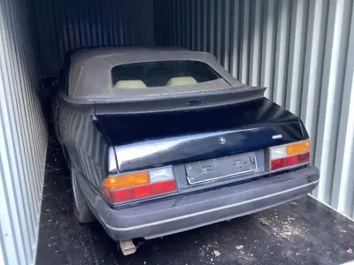 Usata Saab 900 Cabriolet 141 CV (103 kW) 1991 Nero Cabrio
