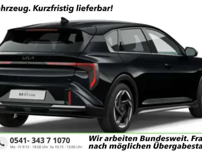 Neu Kia K4 Spirit 150 PS (110 kW) 2026 Auroraschwarz metallic Limousine