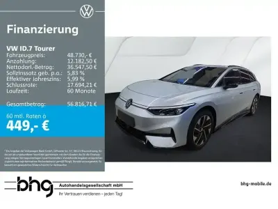 Gebraucht VW ID.7 Pro 210 kW (286 PS) 2025 Silber Kombi