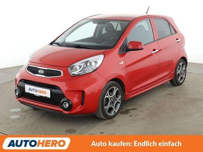 Gebraucht Kia Picanto Spirit 86 PS (63 kW) 2015 Rot Kleinwagen