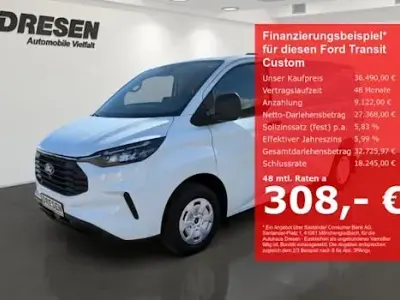 Neu Ford Transit Custom Trend 150 PS (110 kW) 2026 Weiss Van