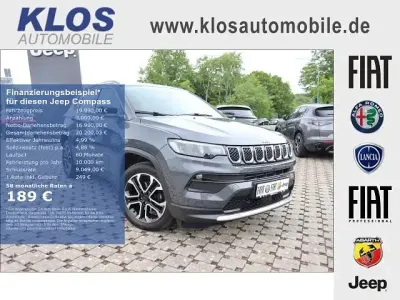 Käytetty Jeep Compass Limited 150 HP (110 kW) 2021 Harmaa Katumaasturi
