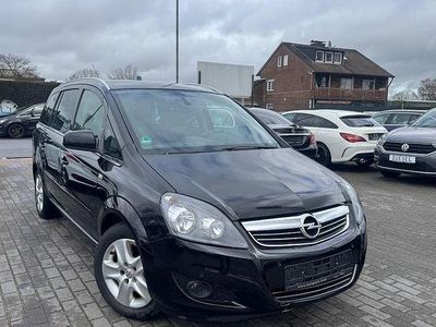 Gebraucht Opel Zafira Design Edition 140 PS (102 kW) 2011 Schwarz (saphirschwarz/black sapphire) Van / Kleinbus