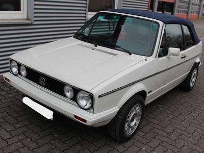 Gebraucht VW Golf Cabriolet 72 PS (52 kW) 1986 Weiß Cabrio