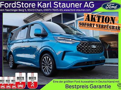 Neu Ford Tourneo Titanium X 170 PS (125 kW) 2026 Digital aqua blue metallic Van / Kleinbus