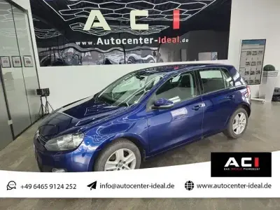 Used VW Golf VI Comfortline 80 HP (58 kW) 2009 Blue Hatchback