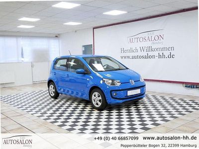 Gebraucht VW up! move up! 60 PS (44 kW) 2016 Blau Kleinwagen