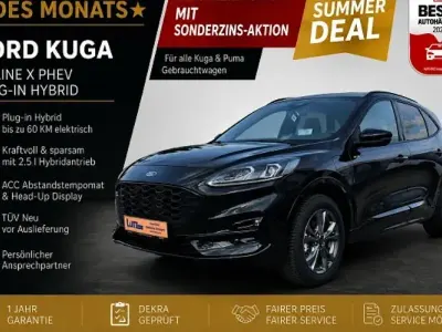 Gebraucht Ford Kuga ST-Line X 224 PS (164 kW) 2022 Obsidianschwarz metallic SUV