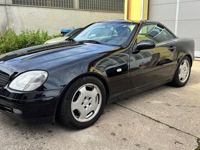 Gebraucht Mercedes SLK200 Edition 136 PS (100 kW) 1998 Schwarz Cabrio