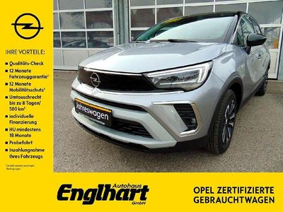 Gebraucht Opel Crossland Elegance 110 PS (80 kW) 2024 Lack grau artense/metallic kla SUV