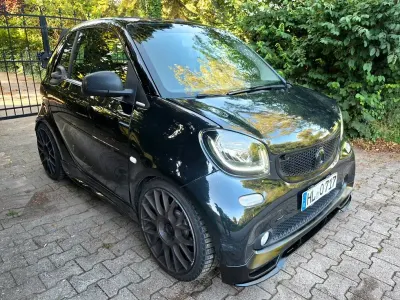Gebraucht Smart ForTwo Cabrio Brabus 109 PS (80 kW) 2016 Schwarz Cabrio