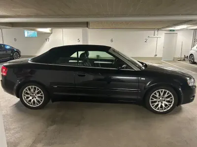 Gebraucht Audi Cabriolet 200 PS (147 kW) 2007 Schwarz Cabrio