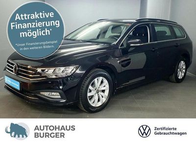 Gebraucht VW Passat Business 122 PS (89 kW) 2022 Deep black perleffekt (metallic) Kombi
