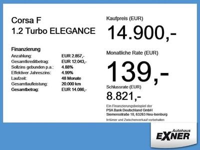 Usata Opel Corsa Elegance 2023 Nero Utilitaria