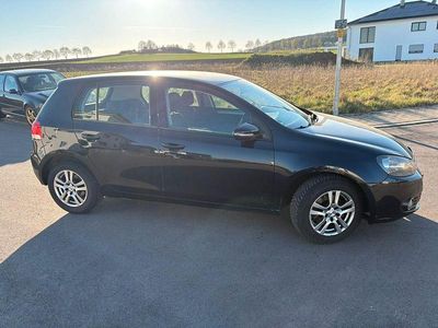 Gebraucht VW Golf VI Trendline 80 PS (58 kW) 2009 Schwarz Kleinwagen