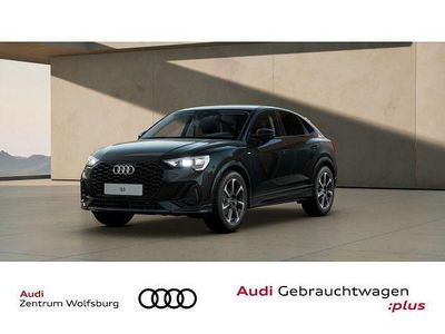 Mythosschwarz metallic Gebraucht 2024 Audi Q3 Sportback S-Line SUV | 44.480 € (Teuer)