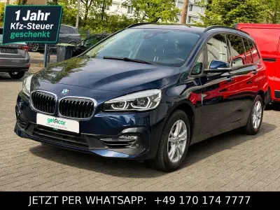 Gebraucht BMW 216 Gran Tourer Sport Line 109 PS (80 kW) 2019 Blau Van / Kleinbus