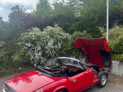 Gebraucht Triumph Spitfire 69 PS (50 kW) 1976 Rot Cabrio