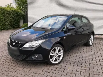 Gebraucht Seat Ibiza 75 PS (55 kW) 2008 Schwarz Kleinwagen