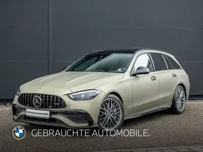 Gebraucht Mercedes C43 AMG AMG 421 PS (309 kW) 2022 Opalithweiss  metalliclack Kombi