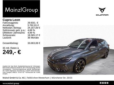 Gebraucht Cupra Leon 150 PS (110 kW) 2025 Magnetic grau metallic (metallic) Kombi